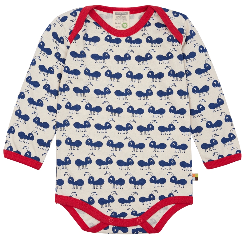 Loud&Proud Body Langarm mit Druck Ameise