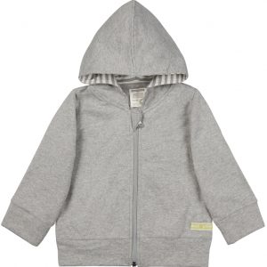 Loud&Proud Sweatjacke mit Kapuze grau