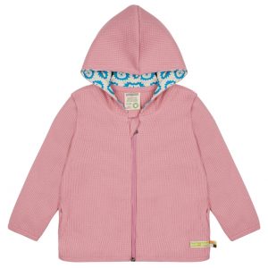 Loud&Proud Kapuzenjacke in Waffelstruktur sorbet