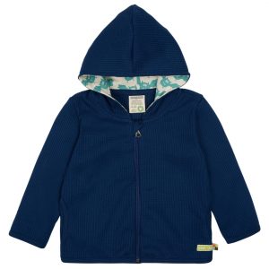 Loud&Proud Kapuzenjacke in Waffelstruktur marine