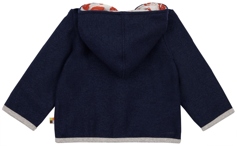 Loud&Proud Jacke Wollwalk marine – Bild 2