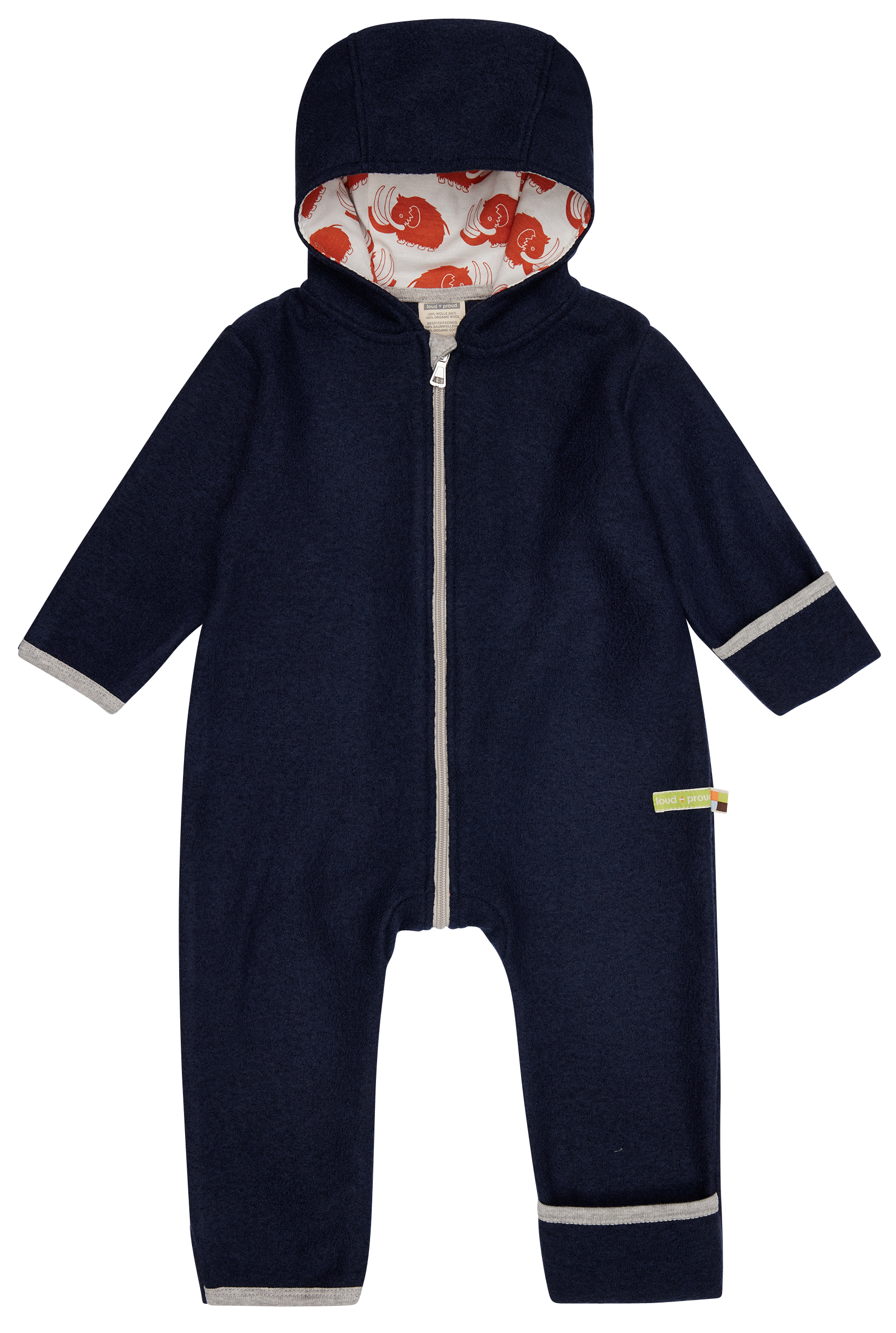 Loud&Proud Overall Wollwalk marine