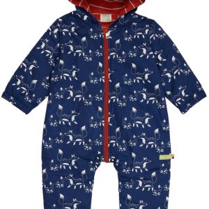 Loud&Proud Wasserabweisender Overall wattiert blau