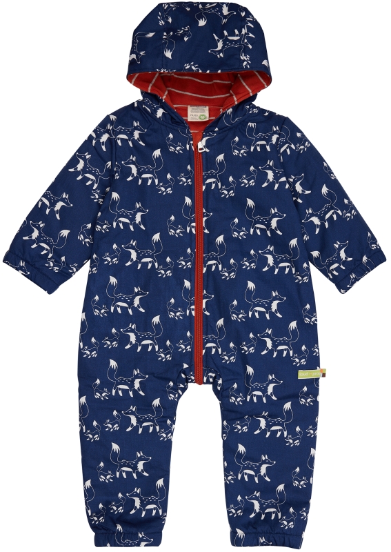 Loud&Proud Wasserabweisender Overall wattiert blau