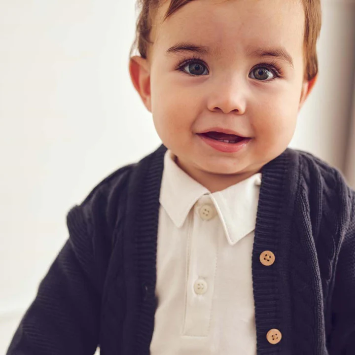 Müsli Babystrickjacke – Bild 4