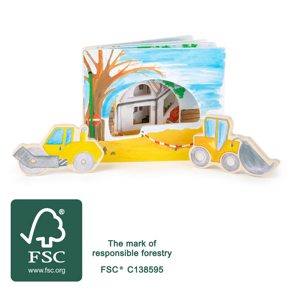 small foot Bilderbuch Baustelle – Bild 4