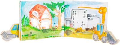 small foot Bilderbuch Baustelle – Bild 3