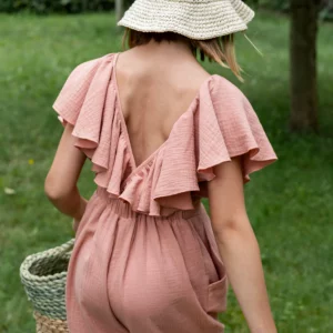 Lille Havn Jumpsuit mit Flügelärmeln