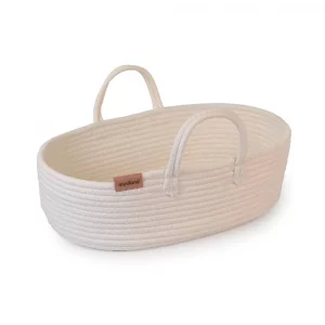 Miniland Puppen Korb geflochten
