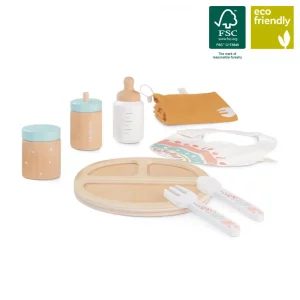 Miniland Puppen Fütter Set