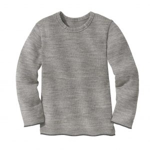 Disana Strick-Pullover grau