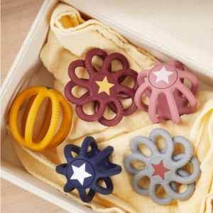 Bieco Silikonball blau