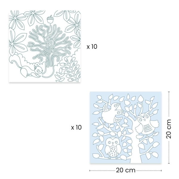 djeco Ausmalbilder 3-6: Wald – Bild 2