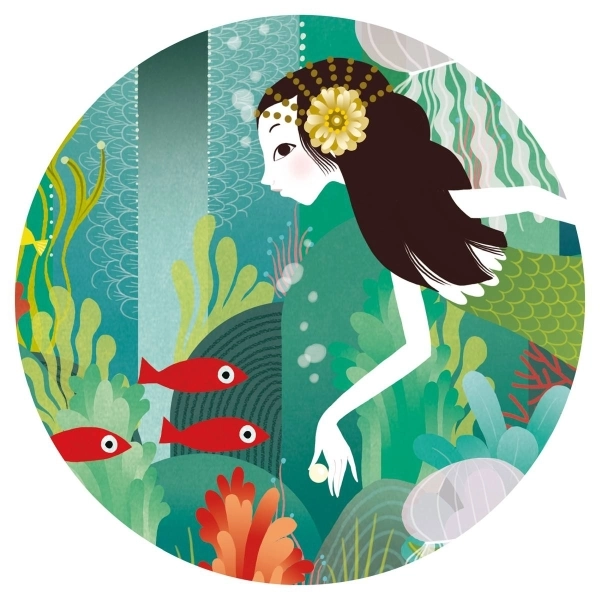 djeco Puzzle: Meerjungfrau - 54 Teile – Bild 3