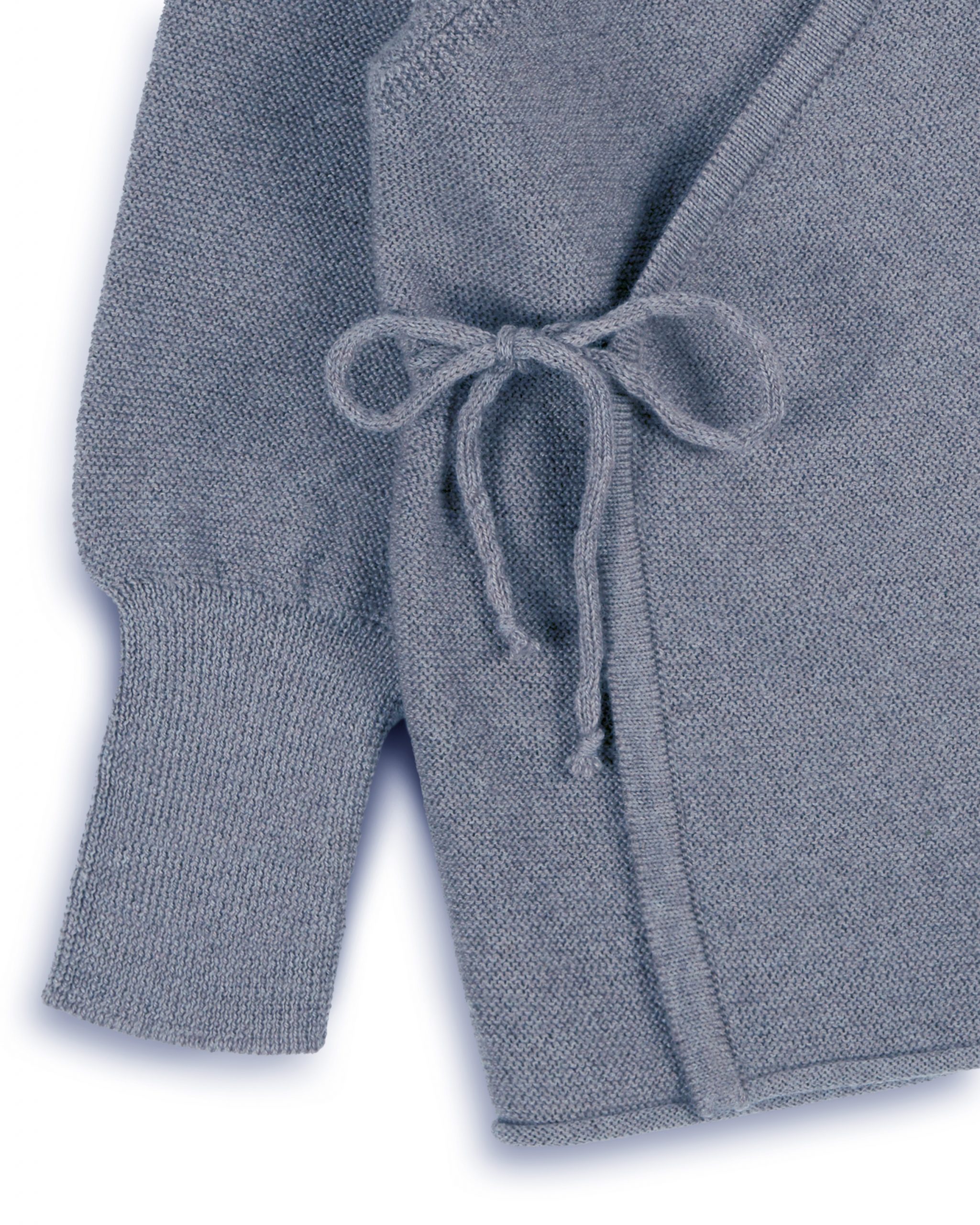 Halfen Strickschlüttli Rauchblau – Bild 2