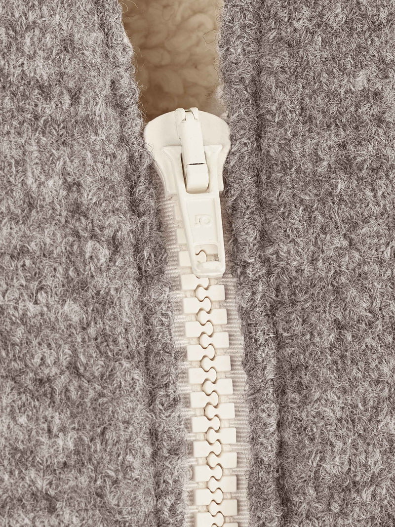 Halfen Walk-Winterjacke mit Teddy nuss – Bild 2