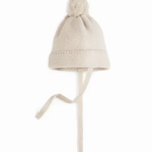 Halfen Cashmere Bommelmütze Vanilla