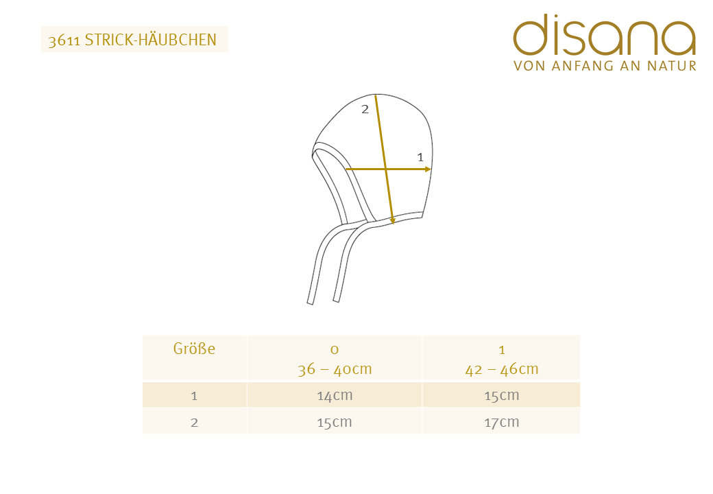 Disana Strick-Häubchen cassis-rosé – Bild 2