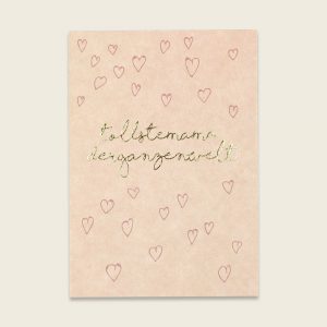 ava&yves Postkarte mit Goldeffekten – Tollste Mama der ganzen Welt