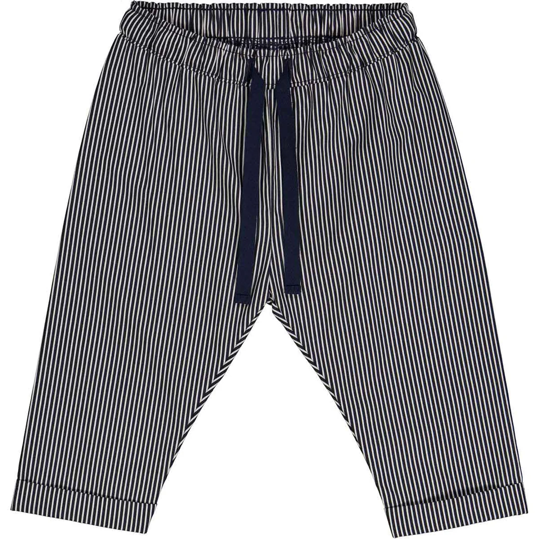 Müsli Babyhose Poplin gestreift – Bild 2