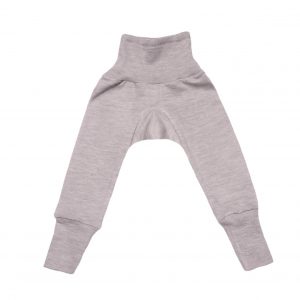 Cosilana Babyhose Wolle/Seide grau