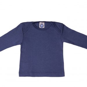 Cosilana Schlupfhemdchen Wolle/Seide marine