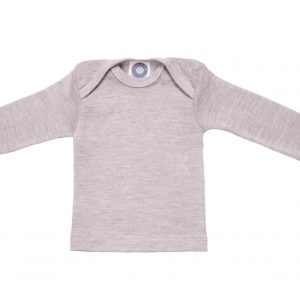 Cosilana Schlupfhemdchen Wolle/Seide grau