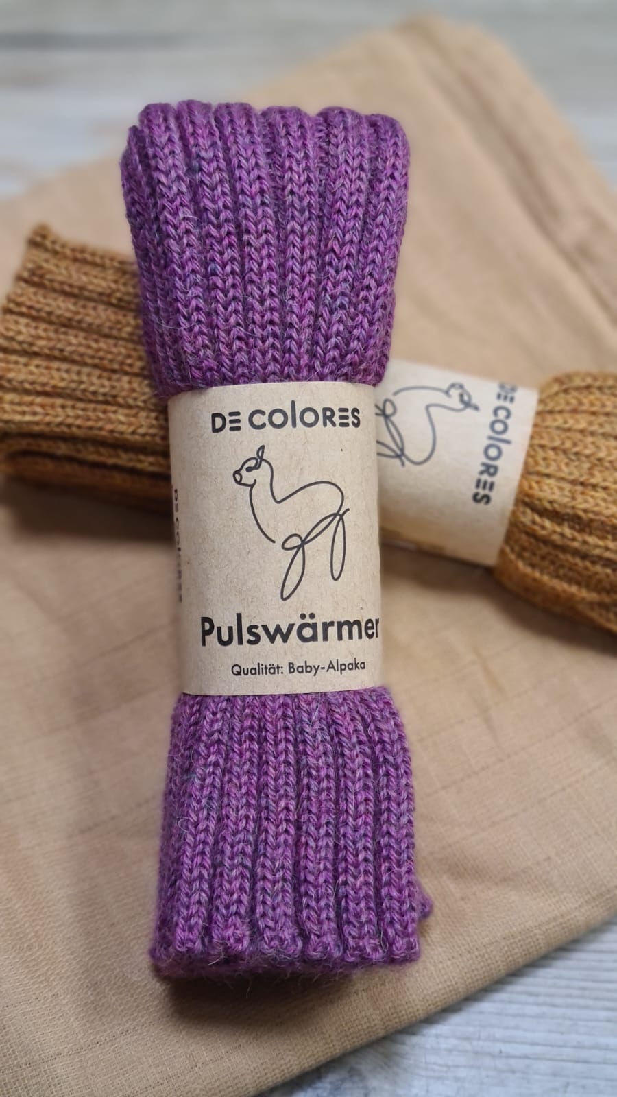 Decolores Pulswärmer Erwachsene / Stulpe Kinder – Bild 9