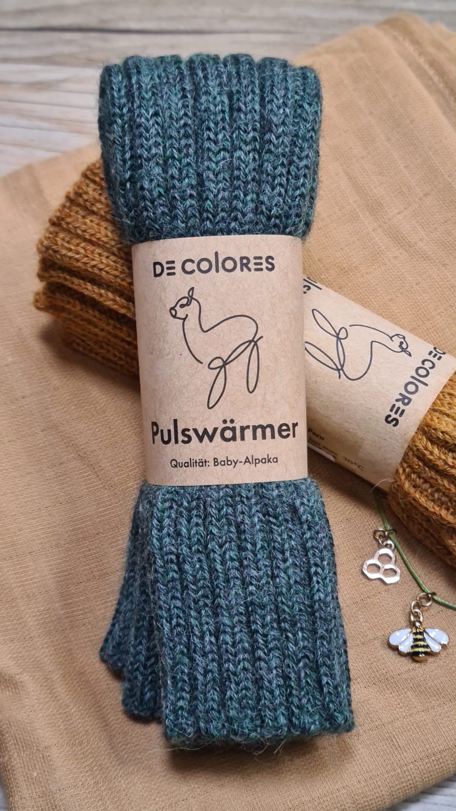 Decolores Pulswärmer Erwachsene / Stulpe Kinder – Bild 11