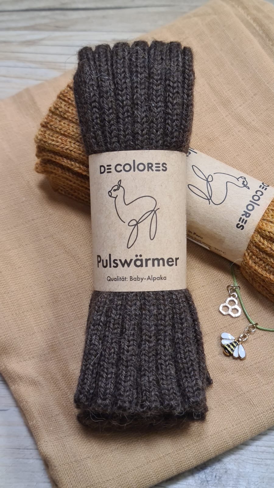 Decolores Pulswärmer Erwachsene / Stulpe Kinder – Bild 12