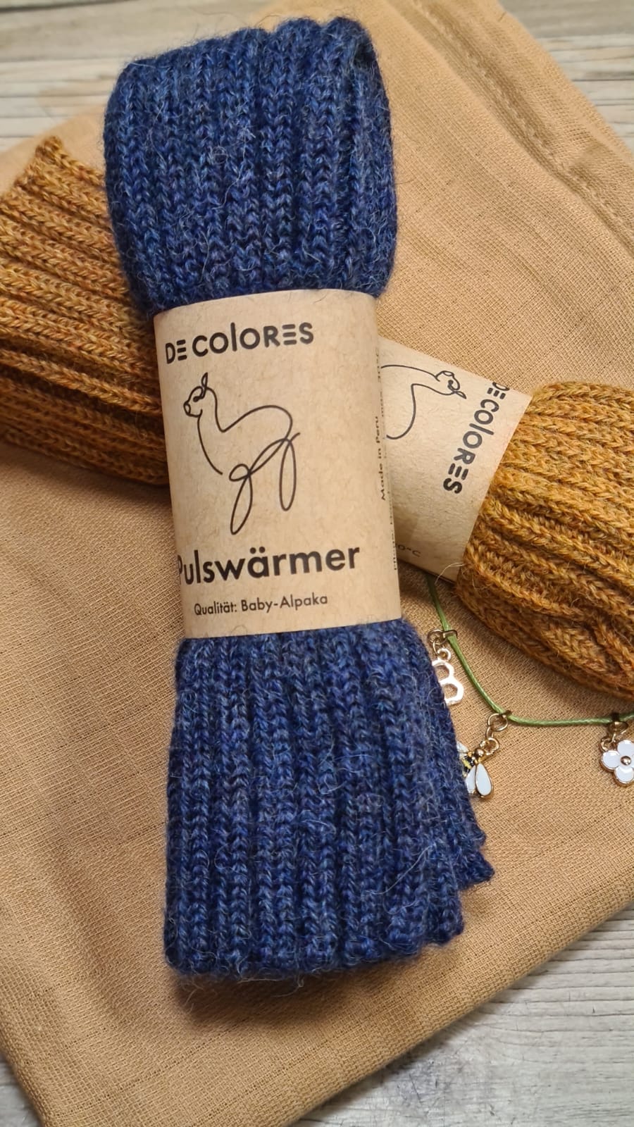 Decolores Pulswärmer Erwachsene / Stulpe Kinder – Bild 13