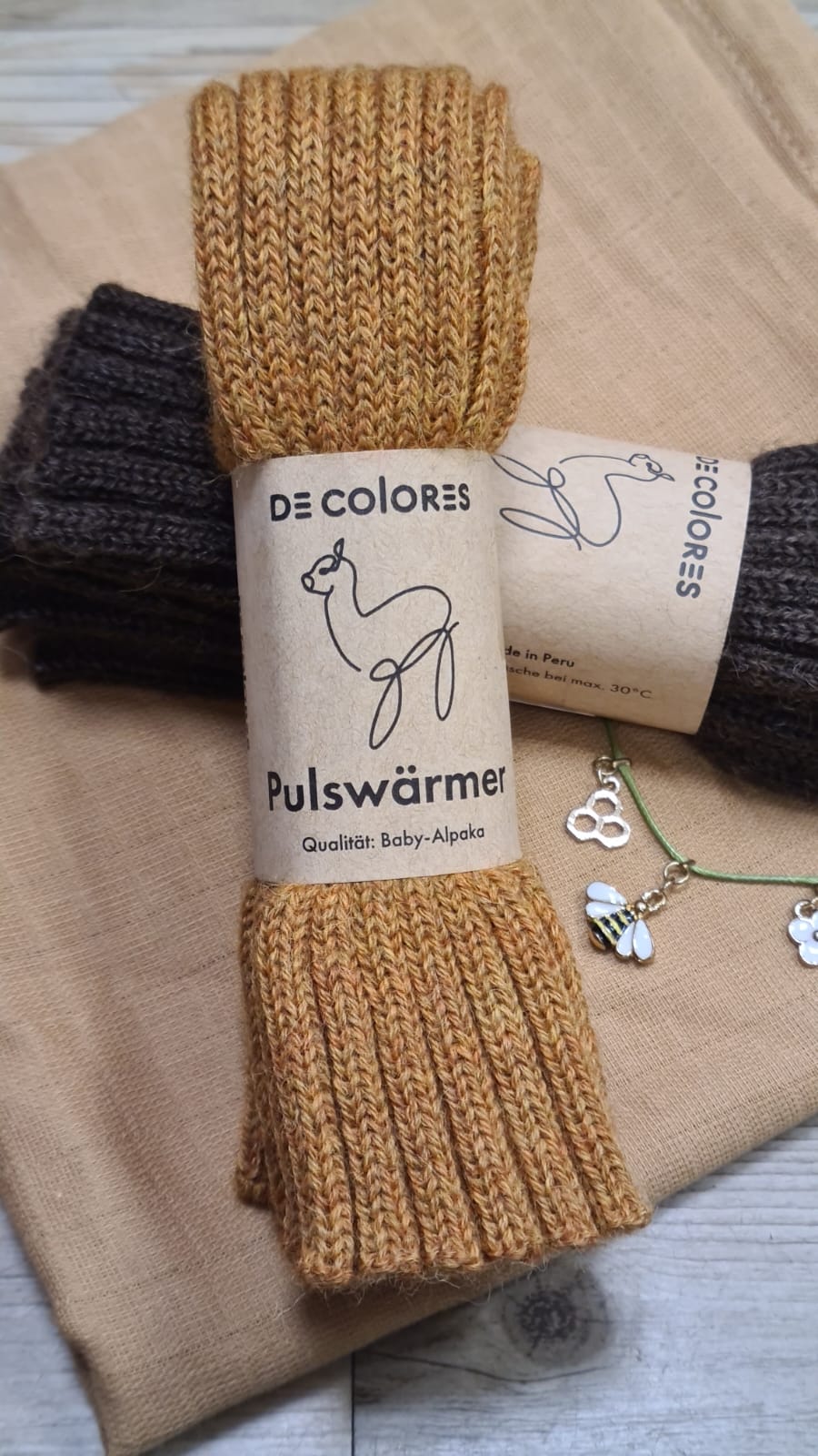 Decolores Pulswärmer Erwachsene / Stulpe Kinder – Bild 14