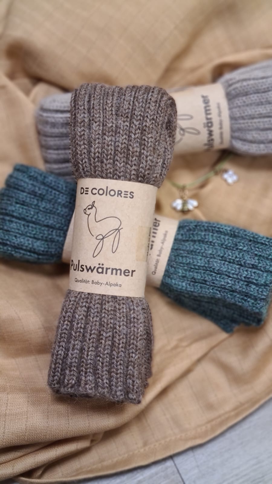 Decolores Pulswärmer Erwachsene / Stulpe Kinder – Bild 4