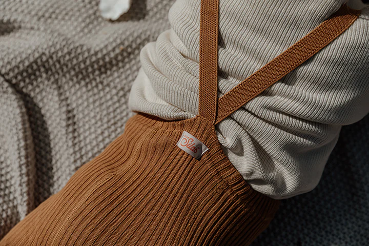 Silly Silas Hippy Footed (GOTS) Amber – Bild 2