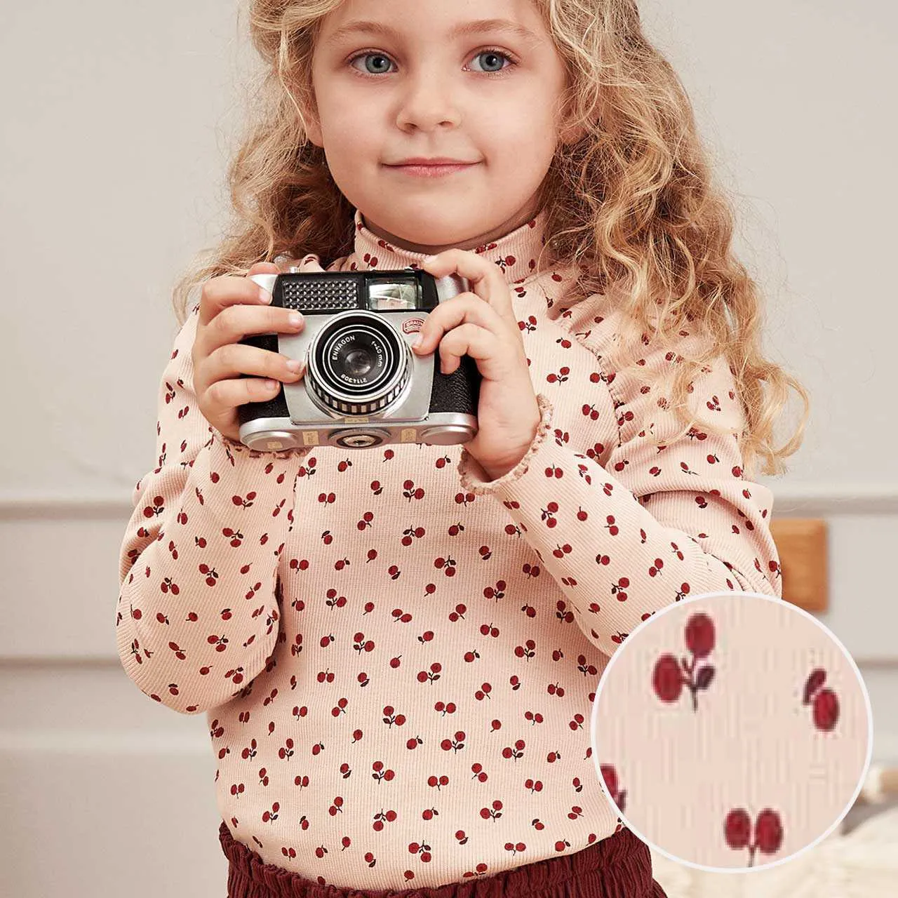 Müsli Baby-Langarmshirt gerippt berry – Bild 3