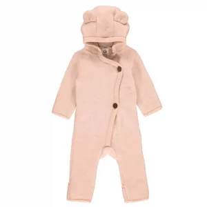 Müsli Wollfleece Overall rosé