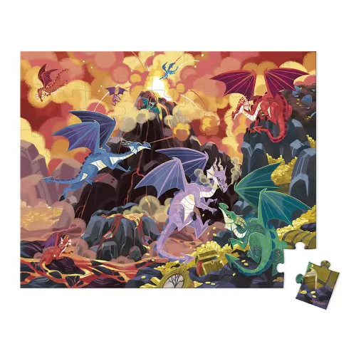 Janod Puzzle Drache – Bild 2