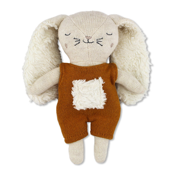 Ava&Yves Babyrassel Hase mit Anzug, rost – Bild 2