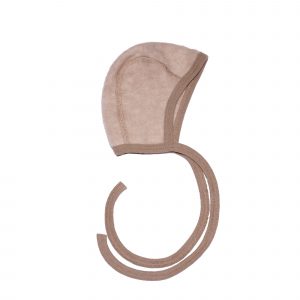 Cosilana Baby-Häubchen aus Woll-/Baumwollfleece