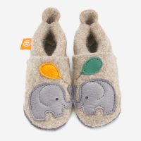 Orangenkinder Walk-Hausschuhe Benni Elefant – Bild 3