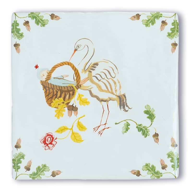 Storytiles Fliese Willkommen süßes Baby