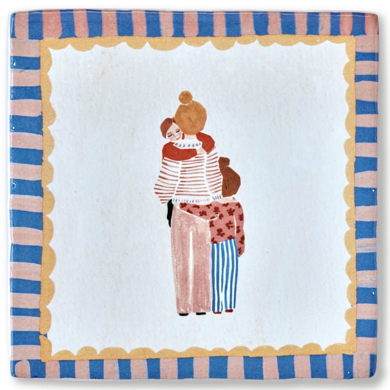 Storytiles Fliese Ich halte euch ganz nah bei mir