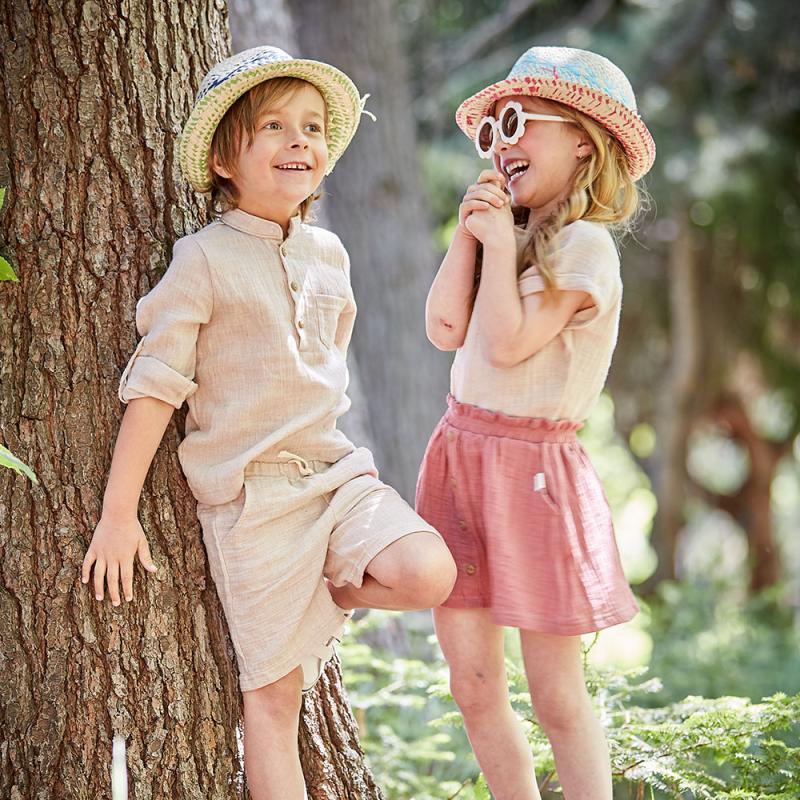 Maximo GOTS MINI-Shorts,Musselinstoff – Bild 2