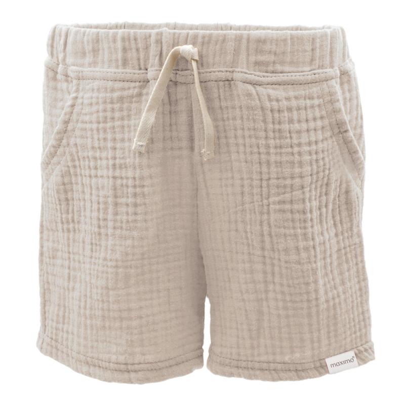 Maximo GOTS MINI-Shorts,Musselinstoff
