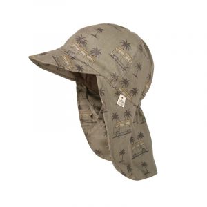 Maximo KIDS BOY-Schildmütze, 'Futter "Camping Bus", Nackenschutz, Band, UV 30