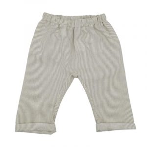 Maximo BABY BOY-Krempelhose Streifen, Leinenmischung