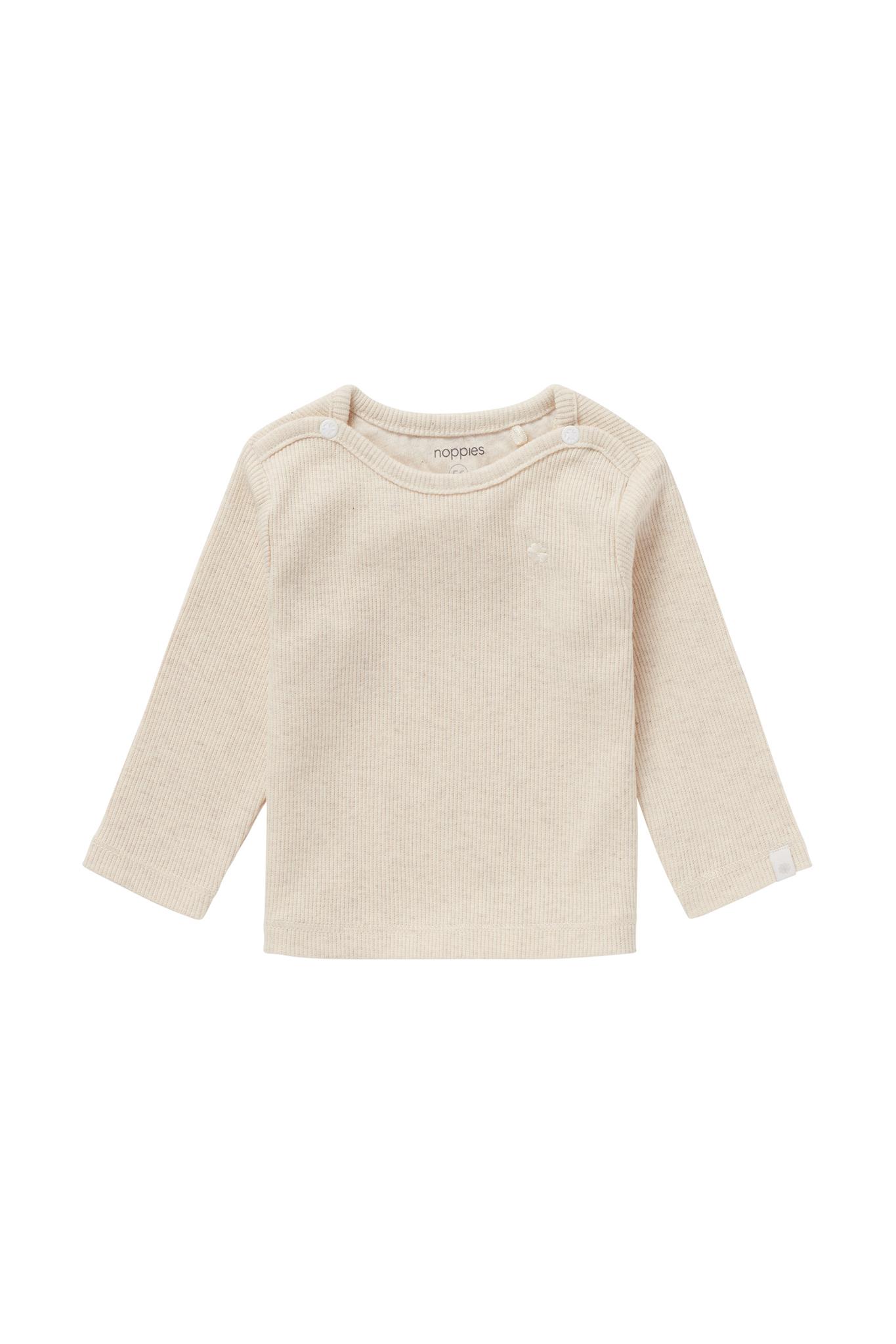 Noppies Langarmshirt Natal - Oatmeal