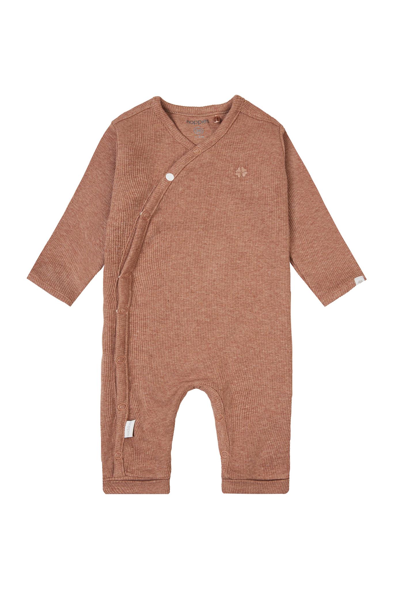 Noppies Strampler Nevis - Cafe Au Lait Melange