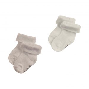 Noppies Socken (2 Paar) Kai - Taupe Melange