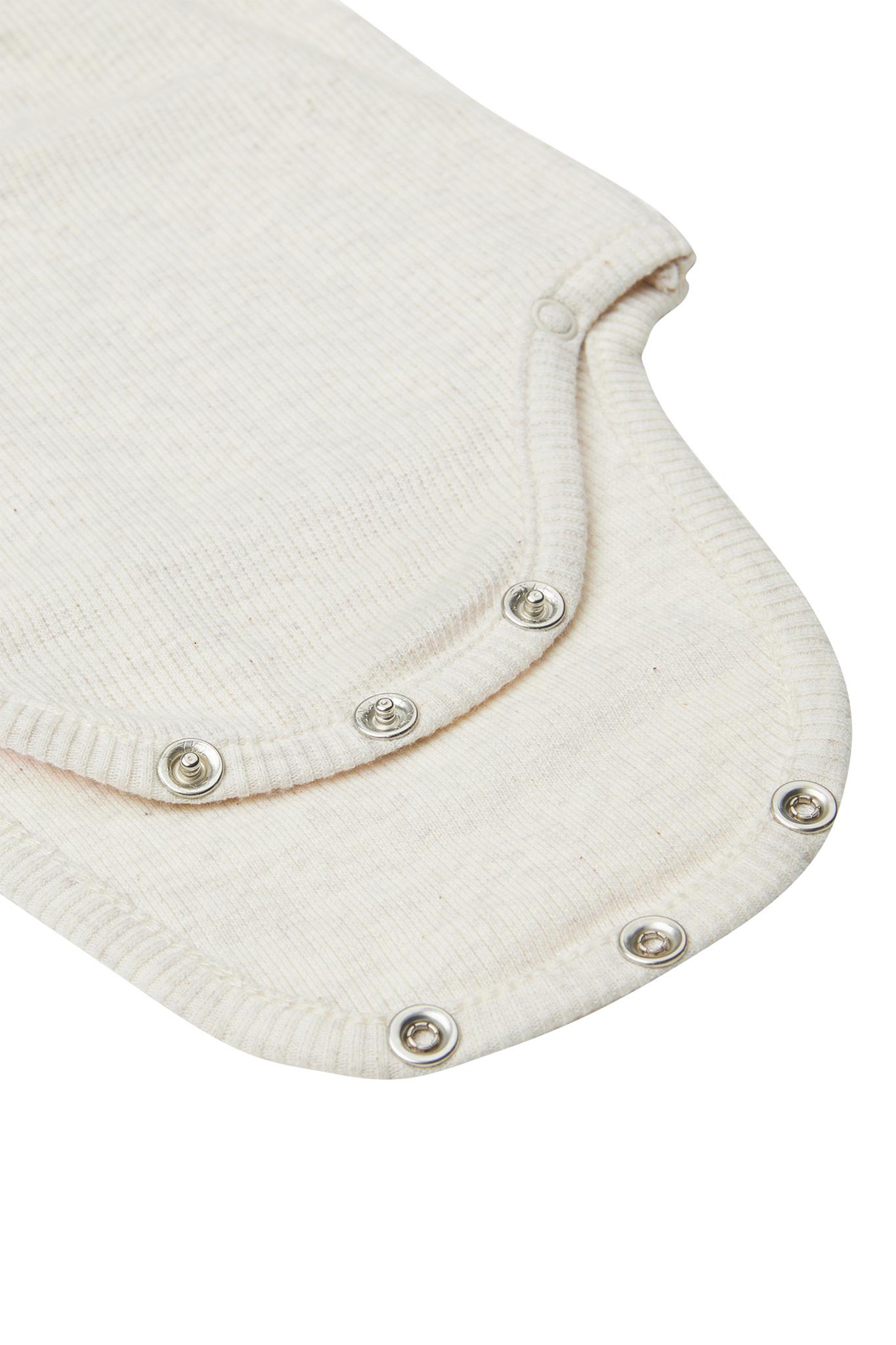 Noppies Wickelbody Nino - Oatmeal – Bild 3